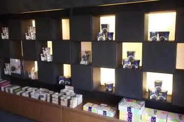 In the gift shop