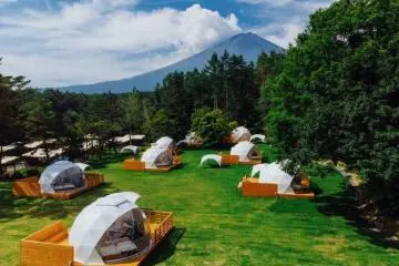 Glamping provides a fun weekend getaway option