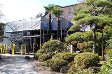 Part of the temple was under renovations when I visited