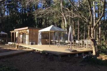 For performances, this becomes the stage.