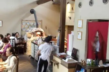 Busy interior