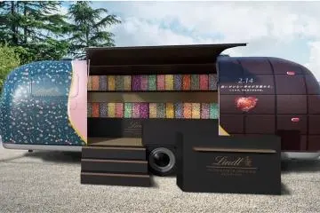 Lindt Heartful Wagon Comes to Japan