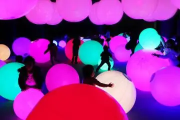 The Light Ball Orchestra provides a fun multi-sensory experience