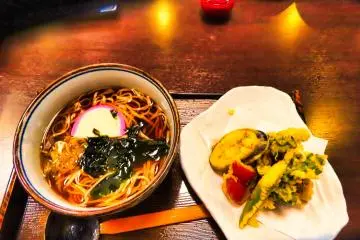 Soba lunch,Day 1