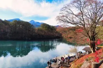 Bishamon-numa, the largest of the ponds