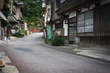 A short stroll around the ryokan will throw you back to by gone days of Japan