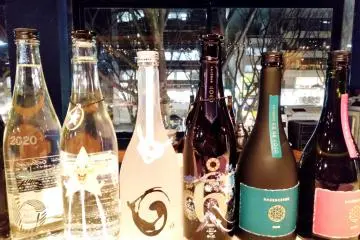 A lineup of some of the selections on my visit