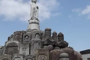 An imposing family grave