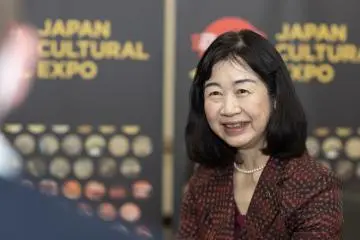 "We’re hoping that culture and art will heal all of us and also you can enjoy virtual communication and connection" Junko Kawamura (Photo: Fabien Recoquille)