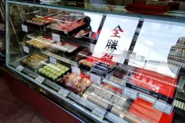 The mouthwatering display case is a test of temptation!