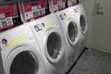 The laundry room
