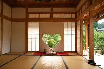 The heart-shaped window is also known as the window of happiness