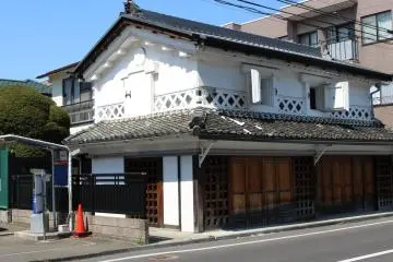 The former Maruki Shop is the oldest warehouse in Sendai
