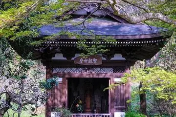 Obaiin Shrine in spring.