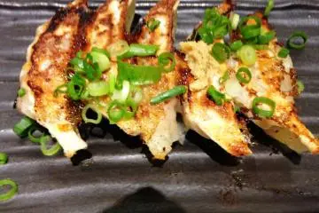 Ippudo offers ramen and mini pork gyoza