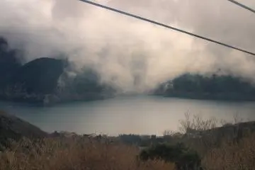 Lake Ashi from the ropeway