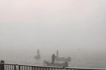 A nice day for fishing