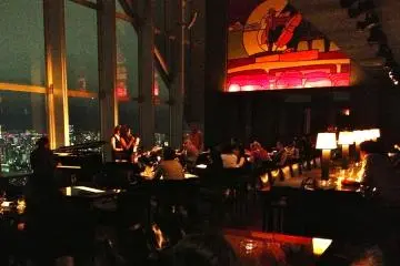 Live jazz music at New York Bar as featured in Sofia Coppola's 2003 movie drama "Lost in Translation"