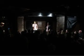 Comedians in action