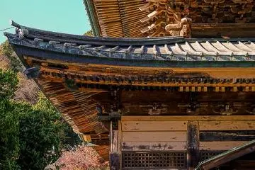 Intricate woodwork design.