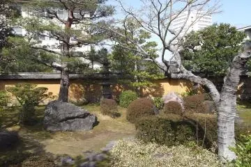 A pagoda in the garden