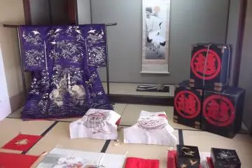 A fraction of the traditional objects on display