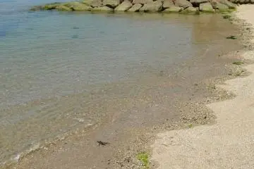 <p>La plage de Tsutsumigaura</p>