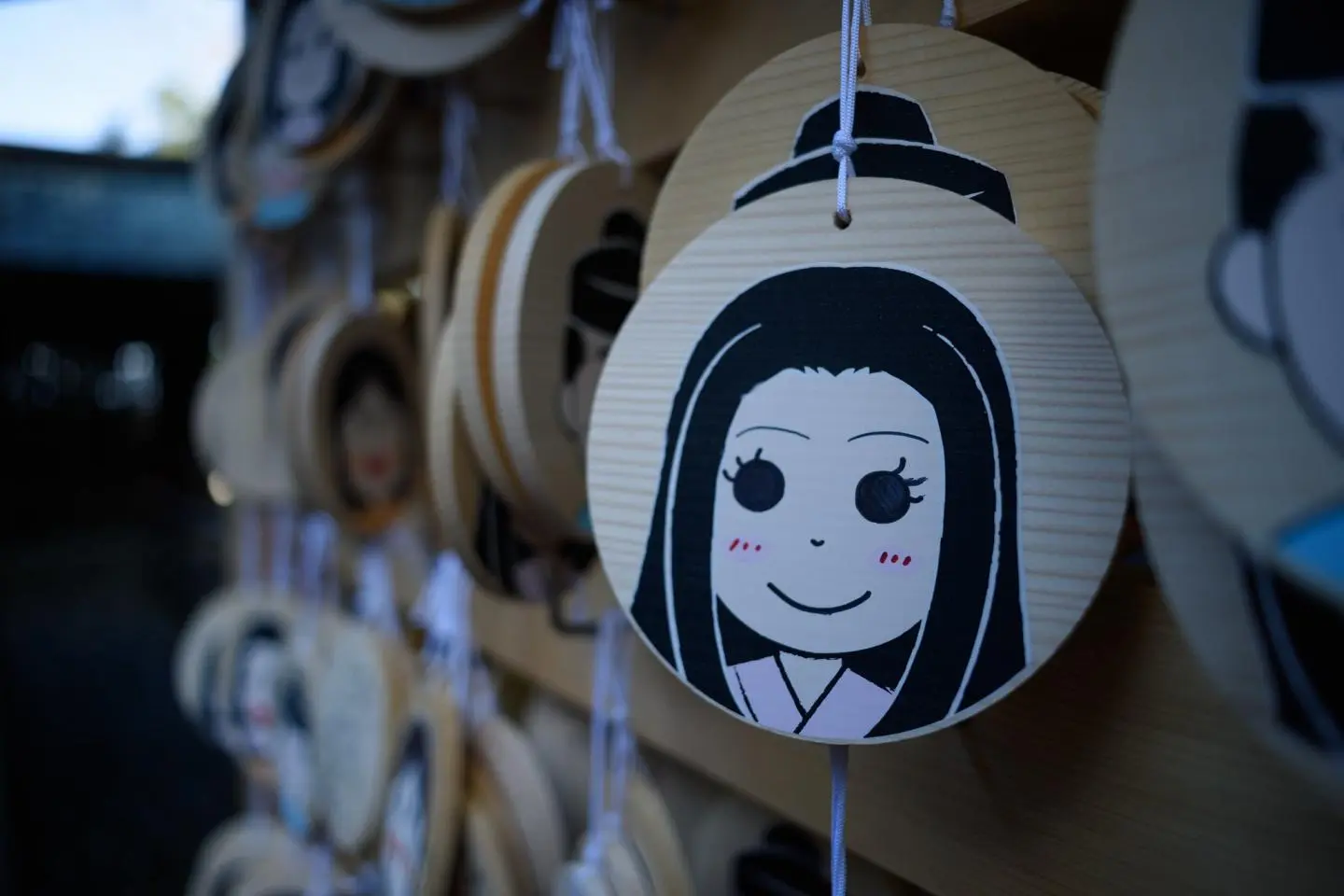 Ema can be decorated with your own self portrait at Inaba shrine, Gifu (Photo: Bong Grit / CC BY-NC-ND 2.0)