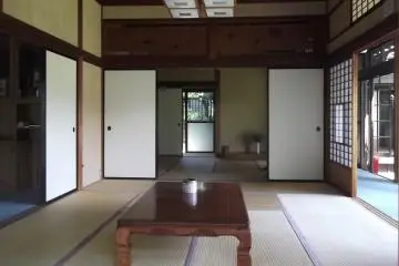 The traditionally styled interior