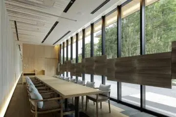 The hotel offers facilities for business meetings, corporate training events, and more
