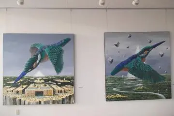 Paintings in the Citizens' Studio Uruwashi