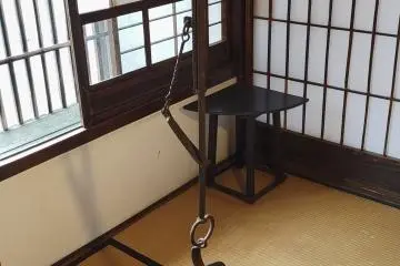 The cooking area