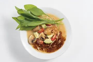 Dashiro's hearty bowl of vegan ramen (Photo: Sendai City)
