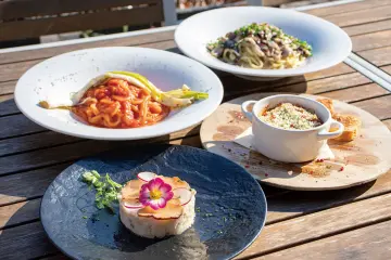 Route227s' Cafe TOHOKU's vegan options (Photo: Sendai City)
