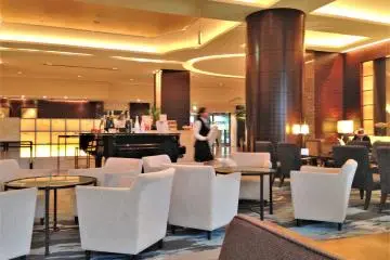 The spacious lobby lounge gives a sense of grandeur, and with its discounts for government and military staff, will be a welcoming place for officials.