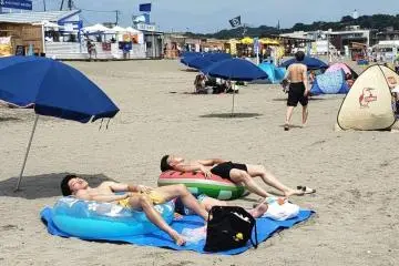 Sunbathing