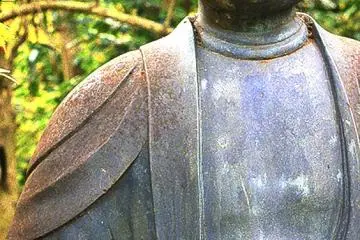 Statue of Jizo Bosatsu or, some say, Muso Soseki