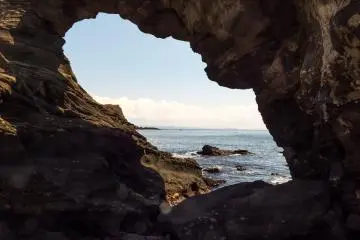Before 1923, Horseback Cave was almost under water but after a large earthquake it was raised to almost eight meters