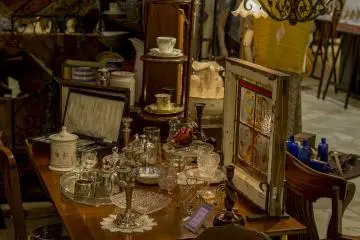 It was interesting to see British antiques as a foreign treasure