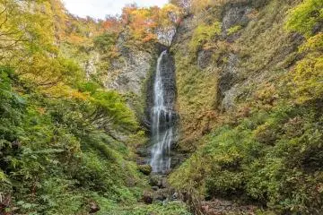 Furutaki, Falling Fall, the highest around Mt Megami