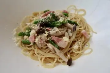 Beautifully presented and delicious pasta