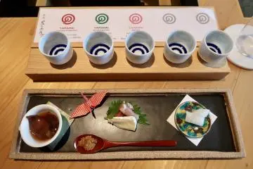 Sake tasting