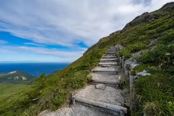 The view on the way to Mt. Tenjo's summit