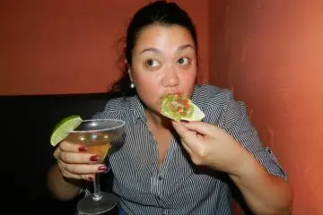 Enchiladas and margaritas...what else could you want?