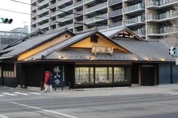 Shozan restaurant in Sendai was built inside a portion of the original Katsuyama brewery