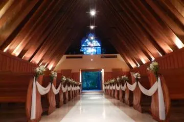 Peaceful and romantic.