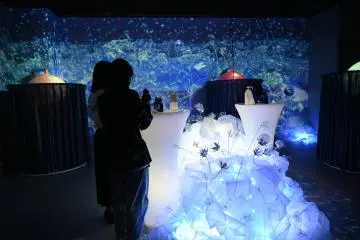 Frozen Flower Garden