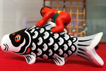 If we are what we eat, then we have the strength of the Koi fish, not that our skin turns red as a result