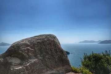 Poetry carved in stone on the way up