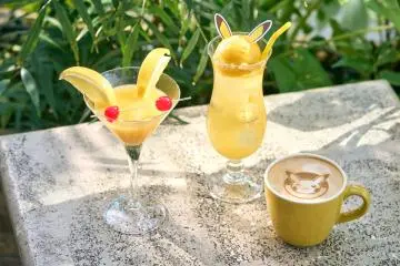 There are several Pikachu drinks also available to purchase